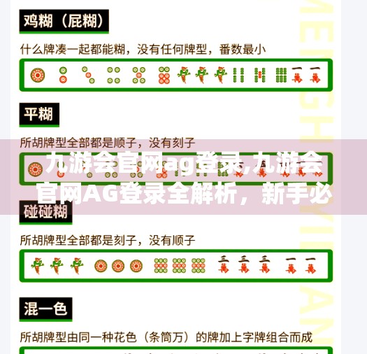 九游会官网ag登录,九游会官网AG登录全解析，新手必看的避坑指南与实用技巧